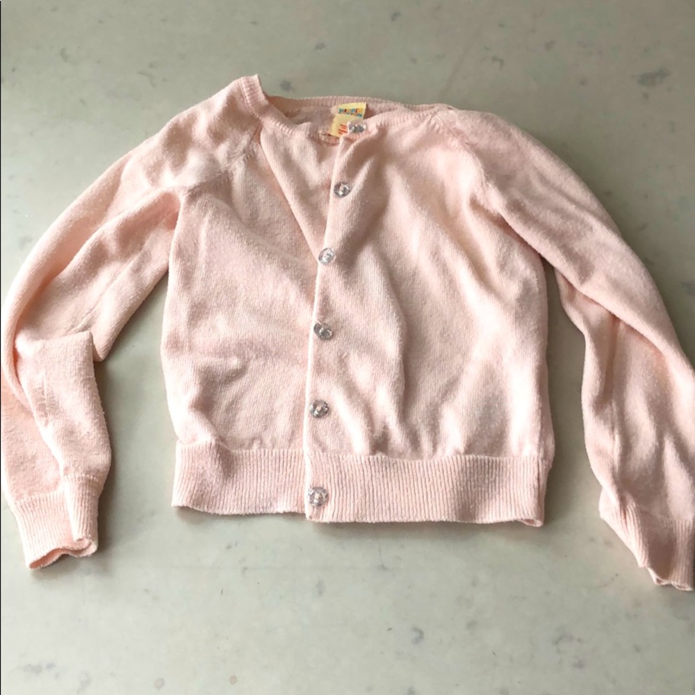 Soft pink cardigan